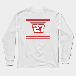 Jeb Burton #27 2024 NASCAR Design Long Sleeve T-Shirt